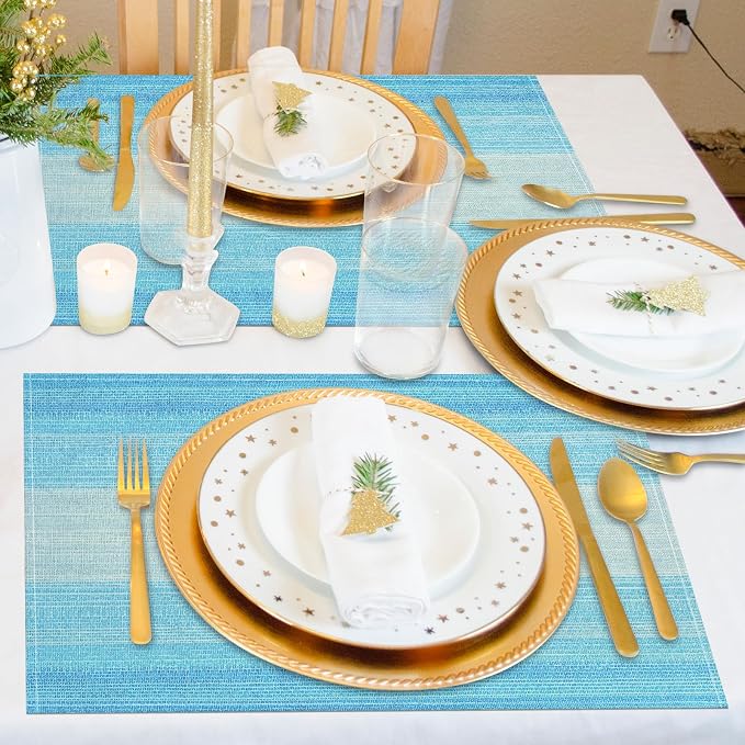 Placemats, Placemats Set of 4 Washable Place Mats, Heat Resistant Table Mats - Image 8