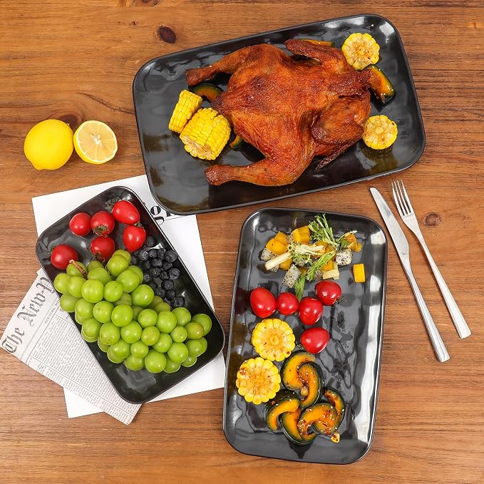 vicrays Ceramic Rectangle Serving Platters - Image 7