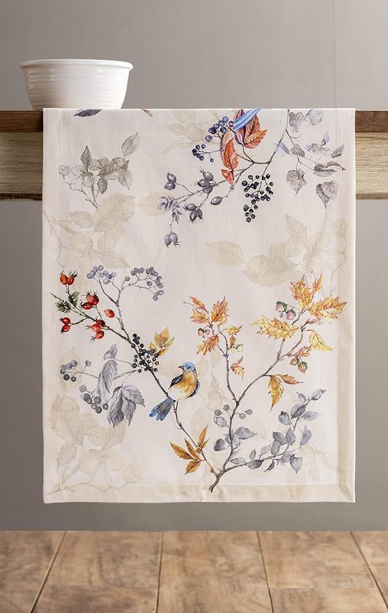 Maison d' Hermine Table Runner 100% Cotton 14.50" x 108" | Table Runners 108 - Image 9