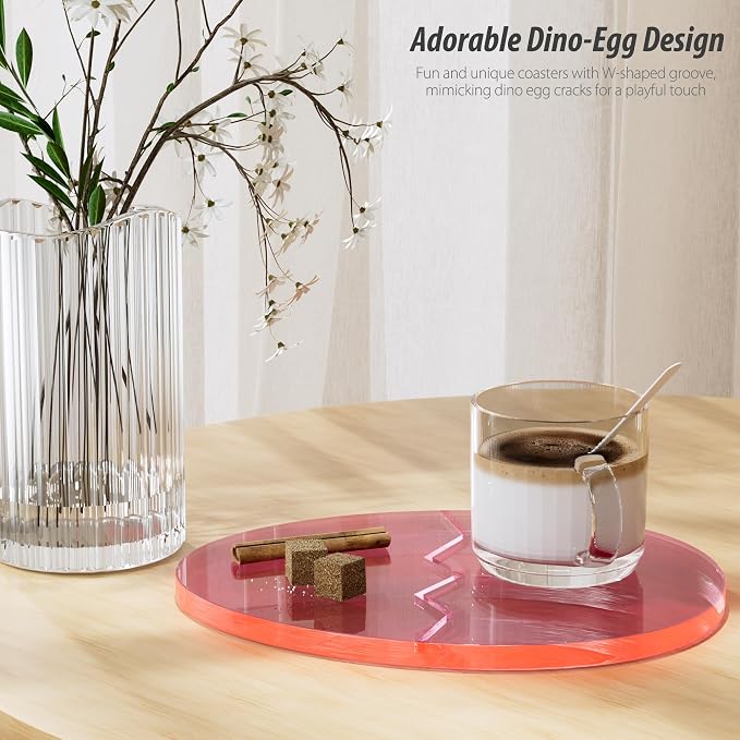 Acrylic Coaster Decorative Plates, Office Desk Accessories - Image 6