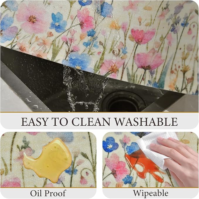 Vinyl Placemats Set of 6-12x17 Inch - Image 6