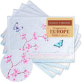 Maison d' Hermine Placemats Set of 4 Reusable 100% Cotton | Cloth Place Mats by MaisondHermine