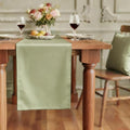 FOLINS&HOME Sage Green Waterproof Decorative Table Runner 60 Inches Long | by FOLINSHOME
