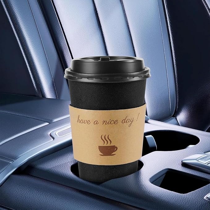 Clawsoff 50 Pack 20 oz Disposable Paper Coffee Cups - Image 4