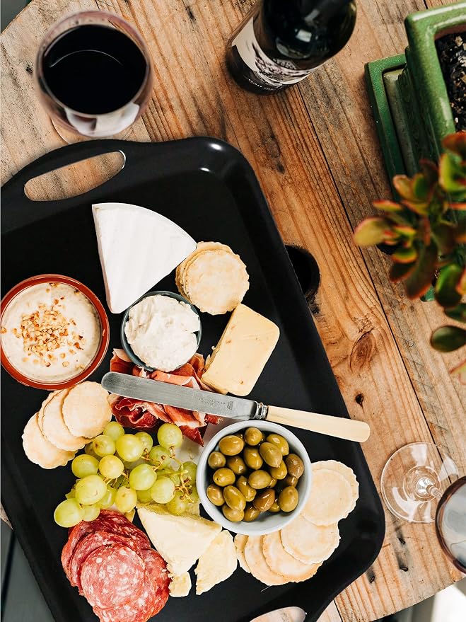 KAQAHIDO Large Melamine Serving Trays - Image 3