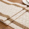Boho Table Runners 36 Inches Long Summer Macrame Small Table Runner Cotton by Niviy