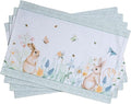 Maison d' Hermine Placemats Set of 4 Reusable 100% Cotton | Cloth Place Mats by MaisondHermine