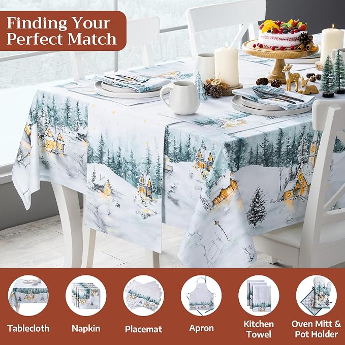 Maison d' Hermine Table Runner 100% Cotton 14.50" x 108" | Table Runners 108 - Image 4