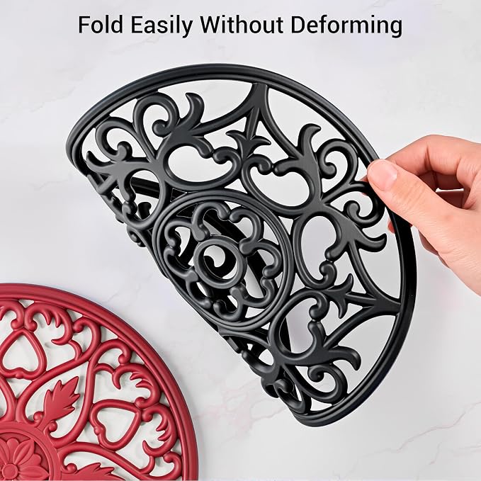 SMARTAKE 6 Set Silicone Trivet Mats - Image 8
