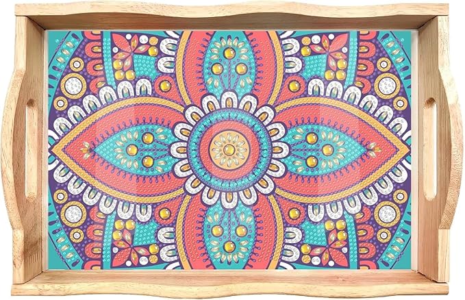 EWJRNSF Diamond Art Kits for Adults Wooden Serving Trays by EWJRNSFDiamondPainting