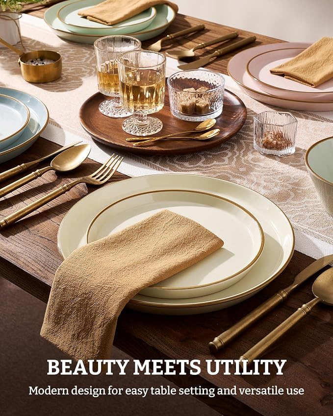 Famiware Saturn Stoneware Dishes Dinnerware Set - Image 2
