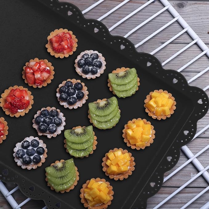 Food Tray, 12 Pack Serving Tray Serving Platter Fruit Dessert Plates, Plastic - Image 5