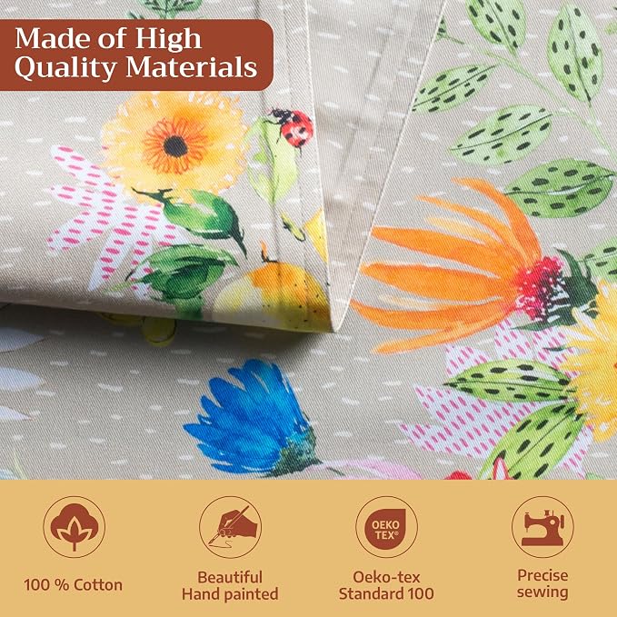Maison d' Hermine Table Runner 100% Cotton 14.50" x 108" | Table Runners 108 - Image 3