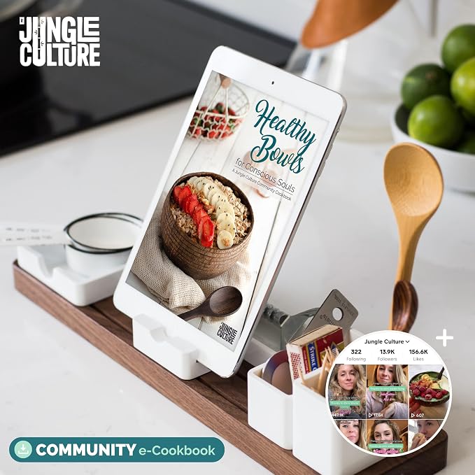 Jungle Culture 4 Polished Coconut Bowl & Wooden Spoons Set - Image 8