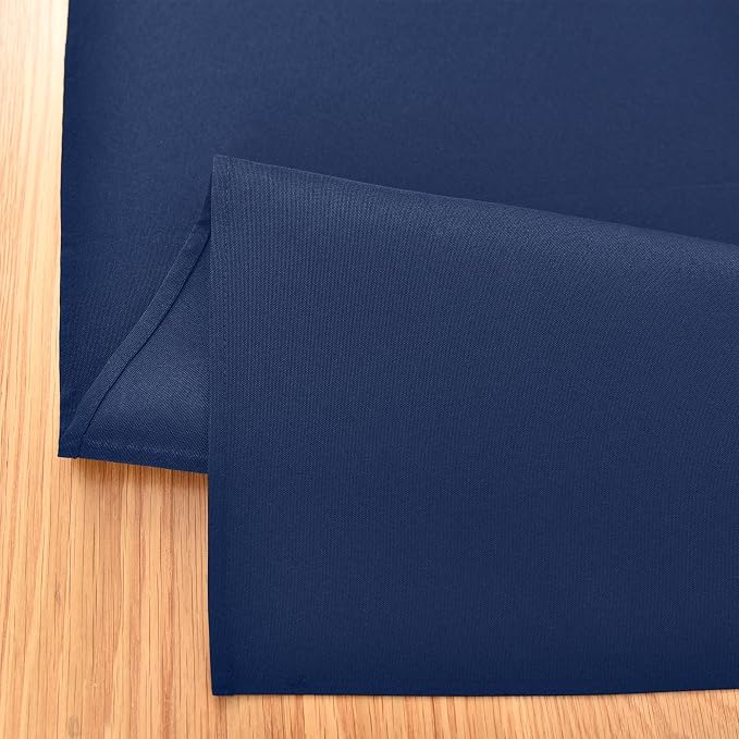 Farmhouse Navy Blue Table Runner Dining Table Runners 48 Inches Long Coffee - Image 3