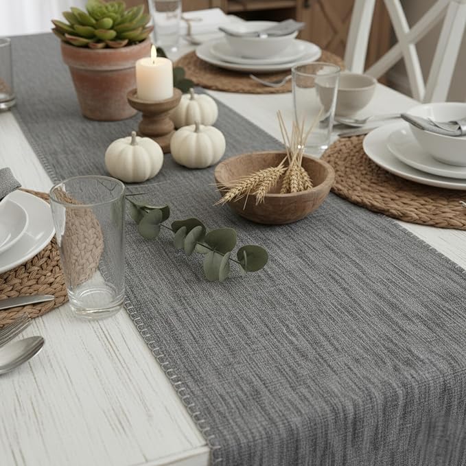 Coffee Table Runner 14 x 36 inch Short Table Runner - Image 3