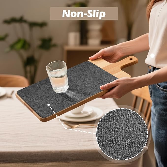 Aofmee Faux Leather Placemats Set of 6 - Image 5