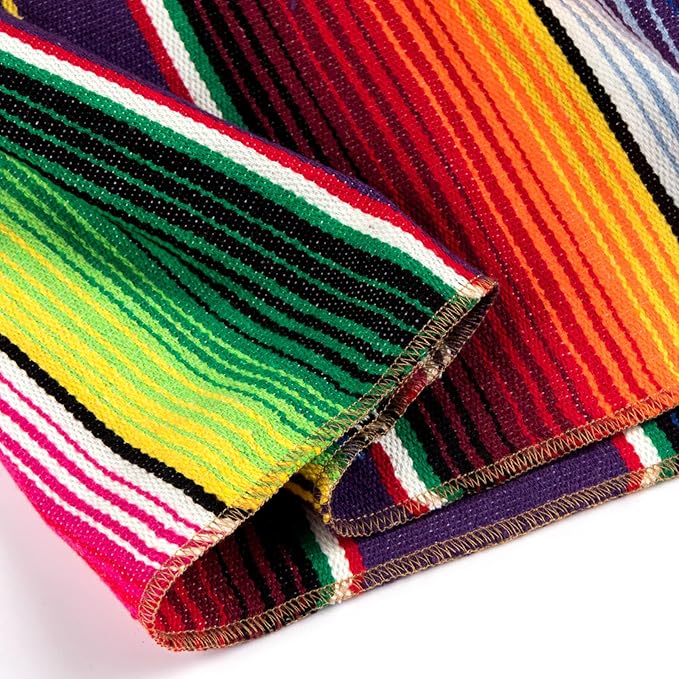 Mexican Table Runner 4Pack 14 x 84 Inches Fiesta Mexican Theme Party Decoration - Image 6