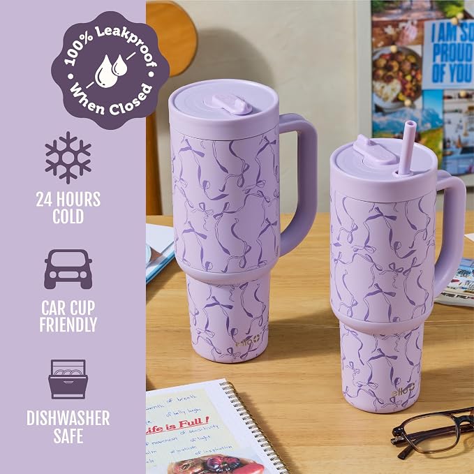 Ello Oasis 40oz Insulated Stainless Steel Tumbler - Image 5