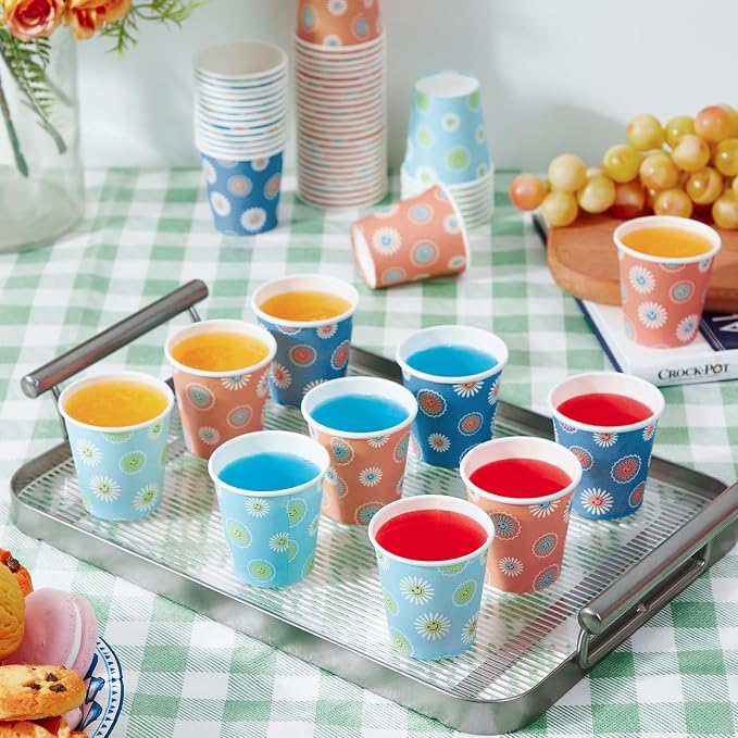 SIUQ 1200 Pack 3 oz Paper Cups, Small Disposable Bathroom Cups 3 Ounce | Ideal - Image 9