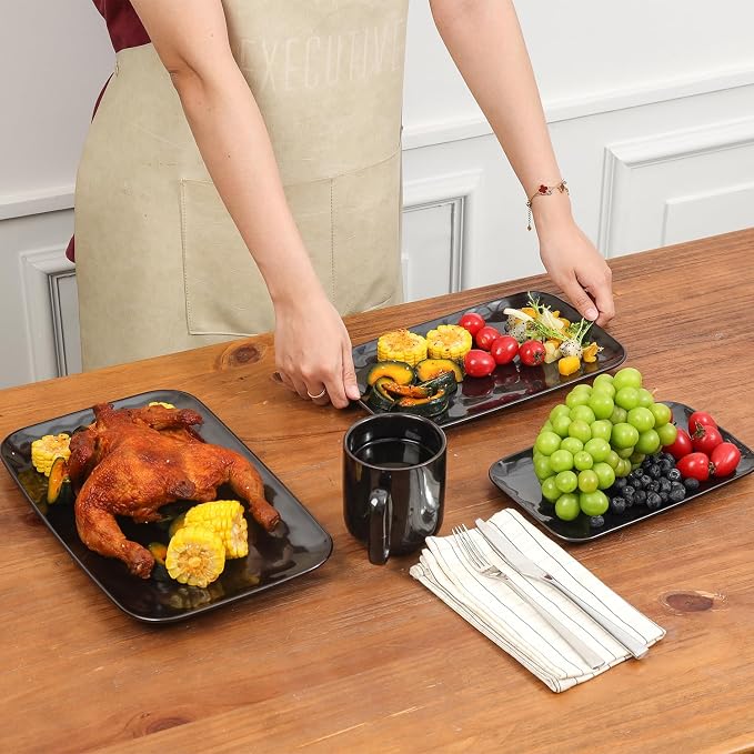 vicrays Ceramic Rectangle Serving Platters - Image 6