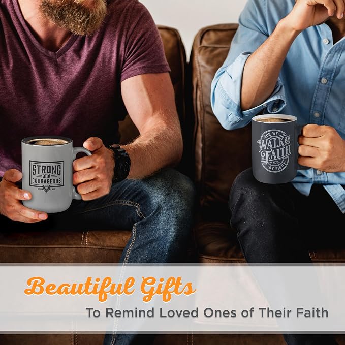 Christian Art Gifts Walk by Faith Scripture Coffee Mug, Inspirational Bible - Image 7