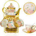 20 Pieces European Ceramic Tea Set by TATSUMI