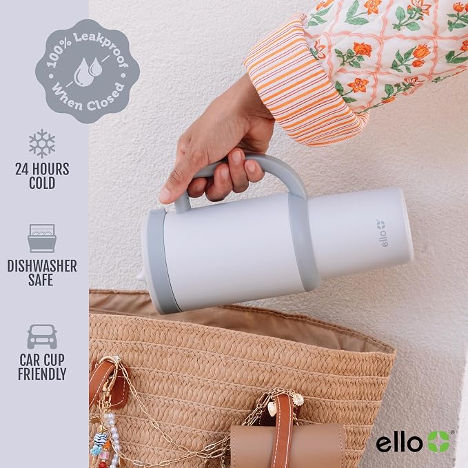 Ello Oasis 24oz Insulated Stainless Steel Tumbler - Image 5
