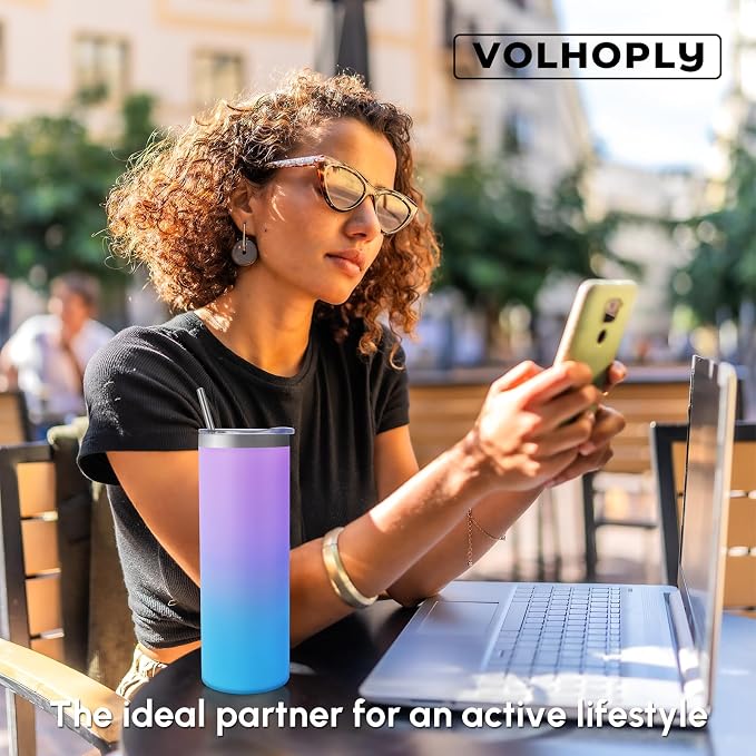 Volhoply 20 oz Skinny Tumbler - Image 7