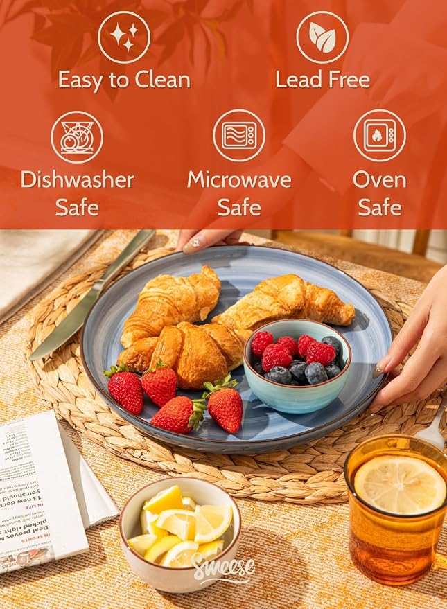 Sweese 4 Oz Porcelain Bowls Set - Image 3