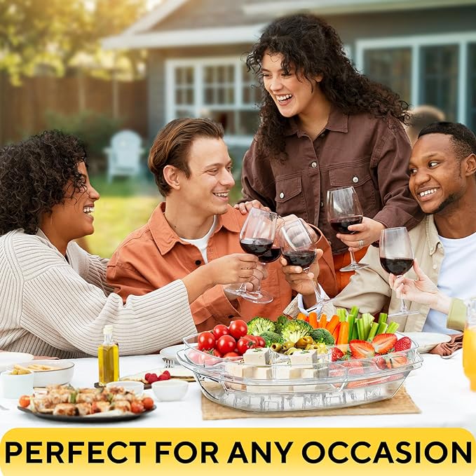 Premium Chilled Serving Tray for Parties - Image 5