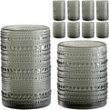 ZMOWIPDL 12oz & 15oz Hobnail Drinking Glasses, by ZMOWIPDL