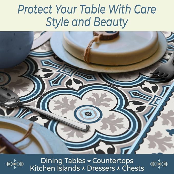 Heat Resistant Table Runner, 39 x 12 Inch - Image 3
