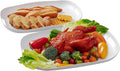Extra Large Serving Platter, 18.75 x 14.375 x 2 Inch Large Melamine Serving Tray by ZAROCRUS