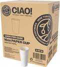 CIAO! 16oz White Paper Hot Cup, Disposable, 90mm Diameter 1 by Ciao