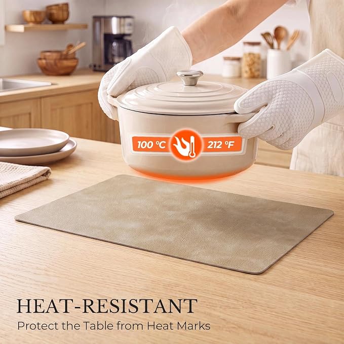 MOSAYT Vinyl Placemats Set of 8-12 X 17 Inch - Image 4