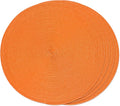FunWheat Round Braided Placemats Set of 4 Table Mats by FunWheat