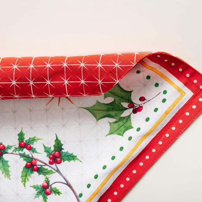 Maison d' Hermine Placemats Set of 4 Reusable 100% Cotton | Cloth Place Mats - Image 8