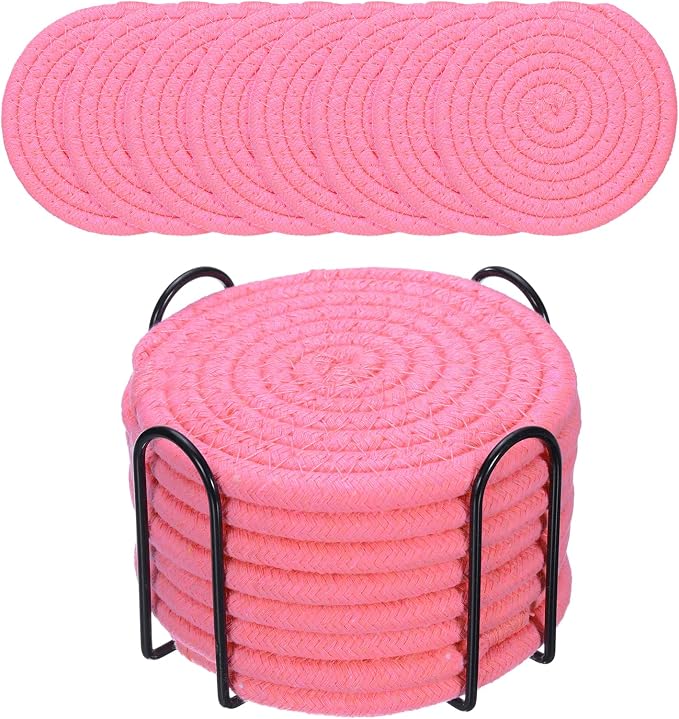 uxcell 8 Pcs Drink Coasters by uxcell