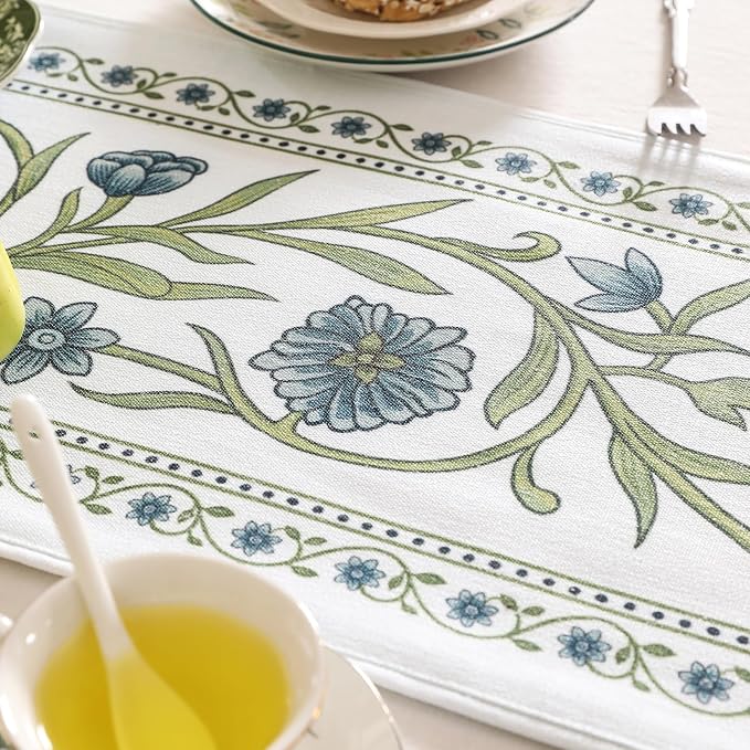 Designer French Linen Extra Long Table Runner, Dining Table, Kitchen Decor - Image 3