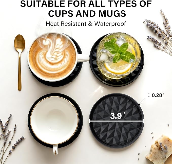 Silicone Drink Coasters Set of 2, Coaster - Image 3