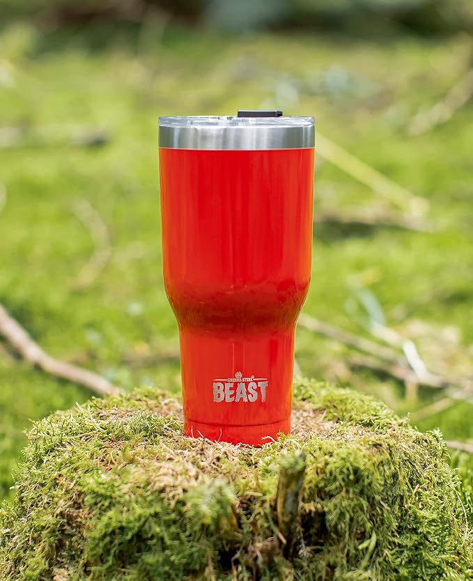 Beast 30 oz Tumbler Stainless Steel Vacuum Insulated Coffee Ice Cup Double Wall - Image 4