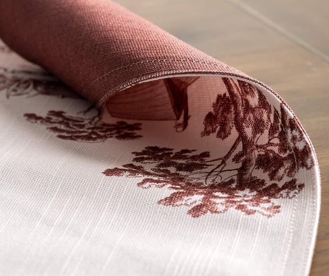 Maison d' Hermine Placemats Set of 4 Reusable 100% Cotton | Cloth Place Mats - Image 8