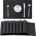 Leetaltree Black Frame Placemats Set of 8 by Leetaltree-ArtatEveryTable