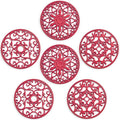 SMARTAKE 6 Set Silicone Trivet Mats by SMARTAKE