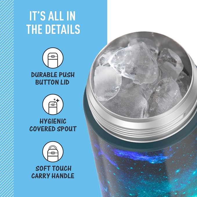 THERMOS FUNTAINER 16 Ounce Stainless Steel Vacuum Insulated Bottle - Image 4