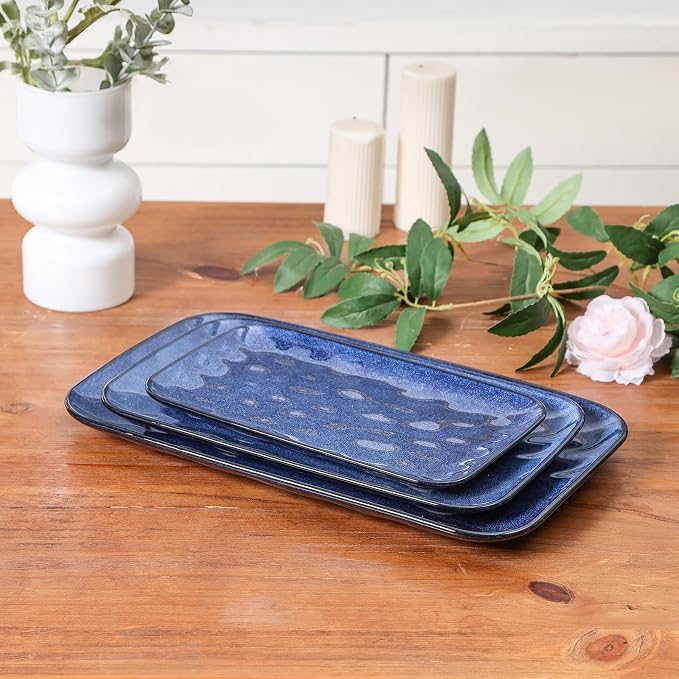 vicrays Ceramic Rectangle Serving Platters - Image 5