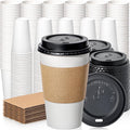 Fit Meal Prep 500 Pack 16 oz Disposable Coffee Cups by FMPBRANDS