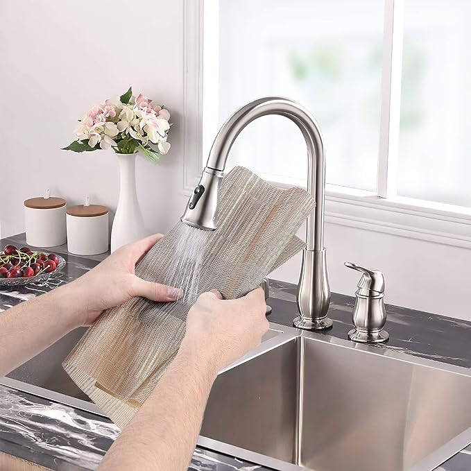 Aofmee Table Runner and Placemats Set of 6 Washable, Heat Resistant Place Mats - Image 4