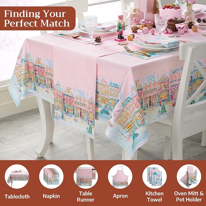 Maison d' Hermine Placemats Set of 4 Reusable 100% Cotton | Cloth Place Mats - Image 4